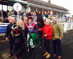 Winged Express winning at Chepstow